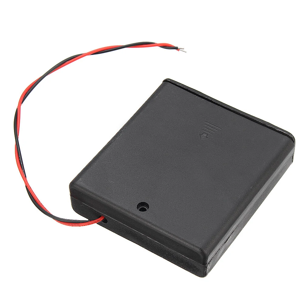 4 Slots AA Battery Box Battery Holder Board with Switch for 4xAA Batteries DIY k — view 3