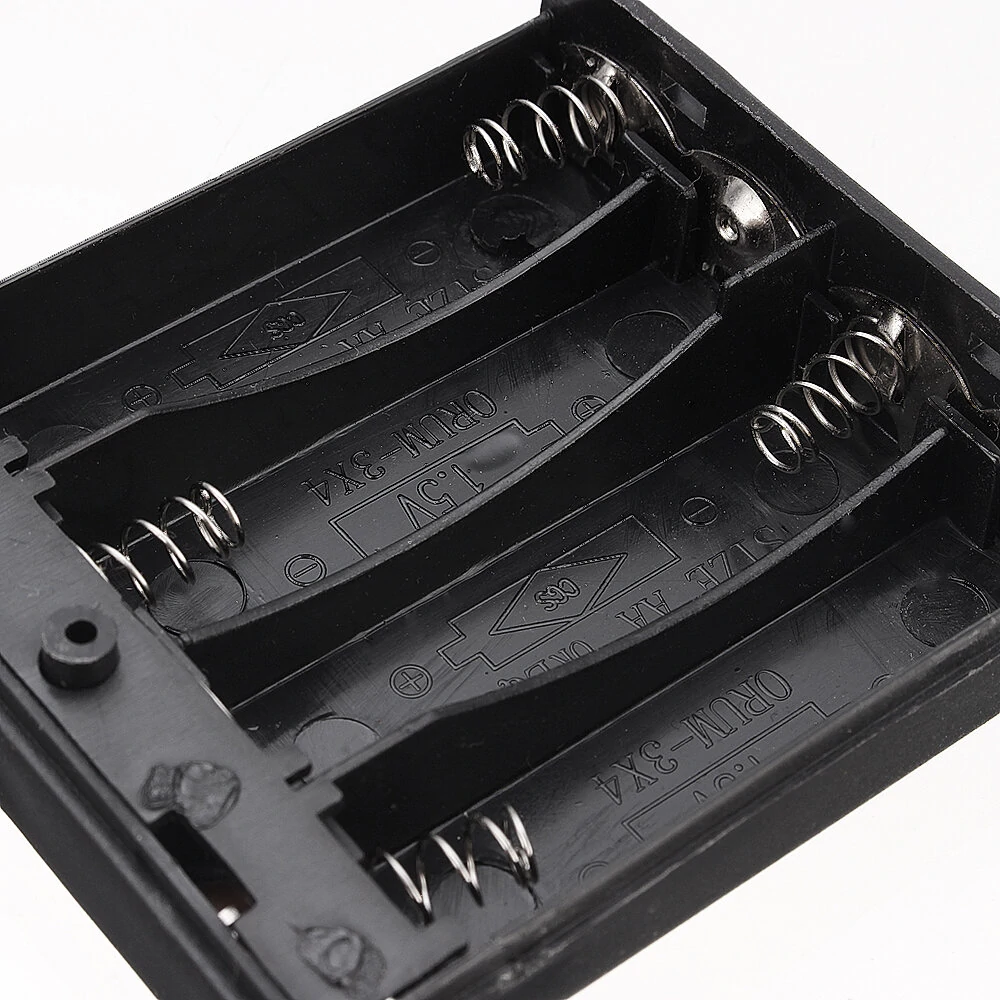 4 Slots AA Battery Box Battery Holder Board with Switch for 4xAA Batteries DIY k — view 7
