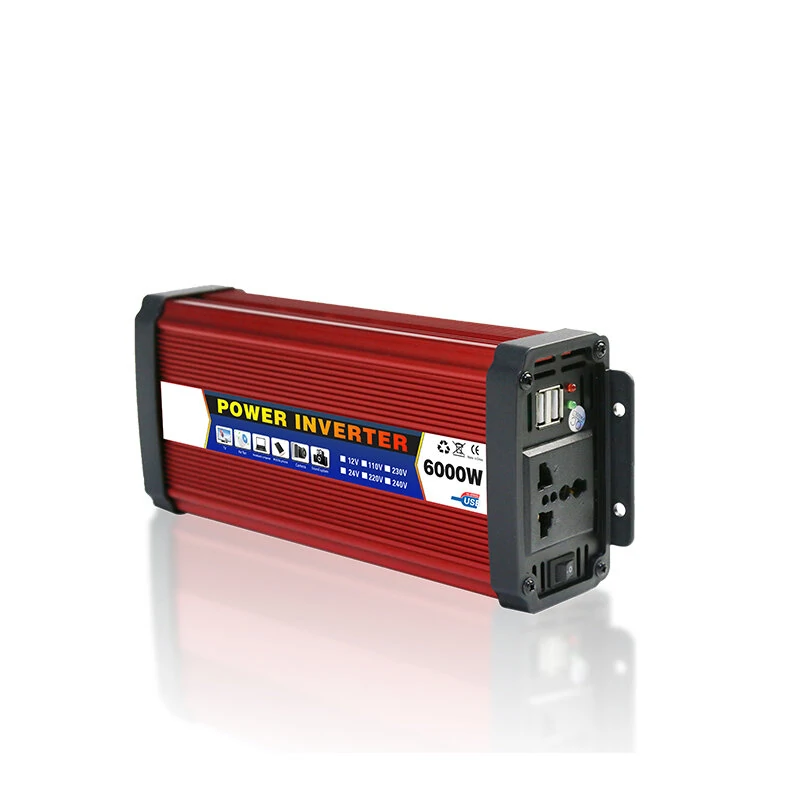 4000/5000/6000W Modified Sine Wave Solar Power Inverter 12/24V DC to 220V AC Voltage Converter — view 3