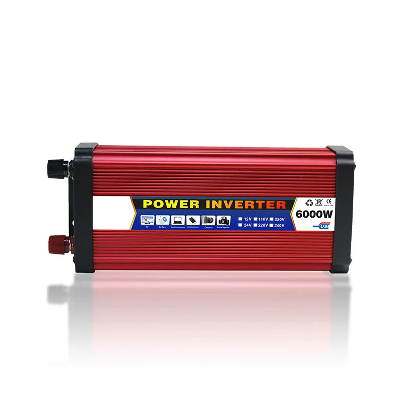 4000/5000/6000W Modified Sine Wave Solar Power Inverter 12/24V DC to 220V AC Voltage Converter — view 4