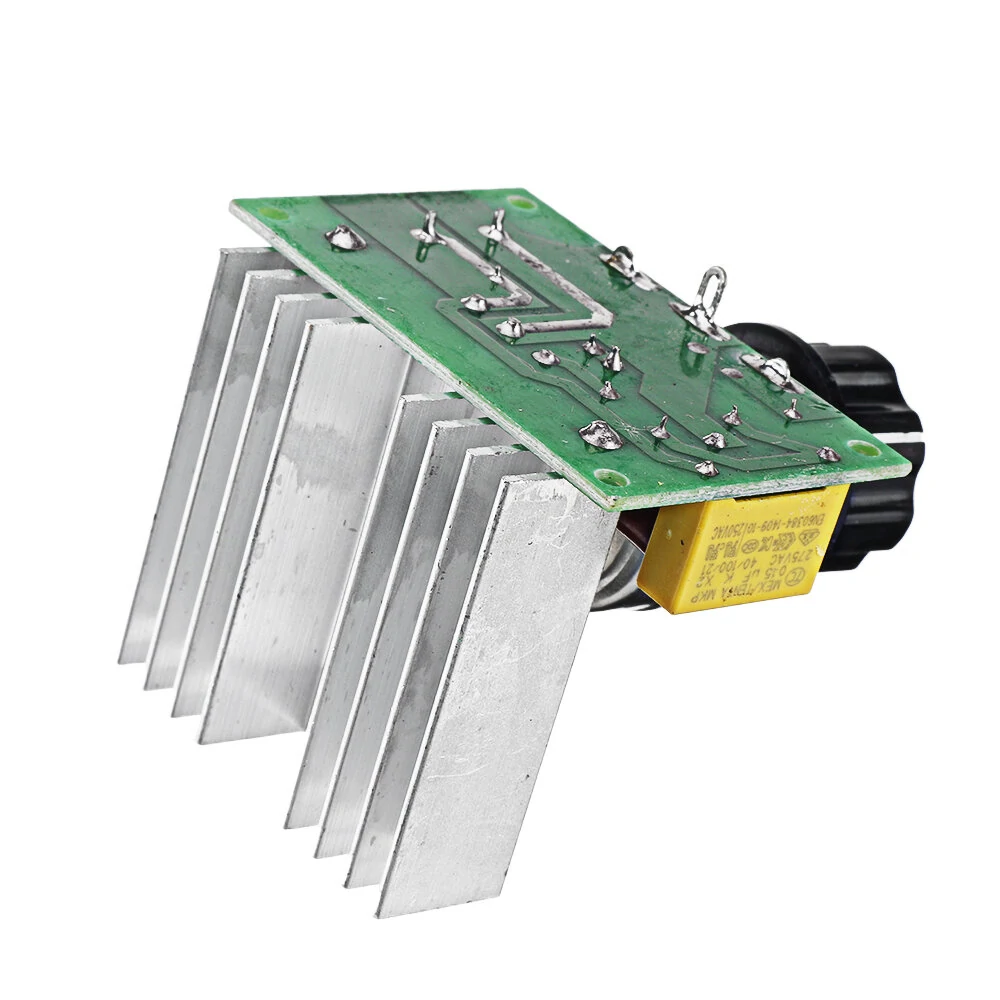 4000W SCR Electronic Voltage Regulator Speed Controller Control Board Governor Dimmer High Power Module AC 220V Resistive Load — view 10
