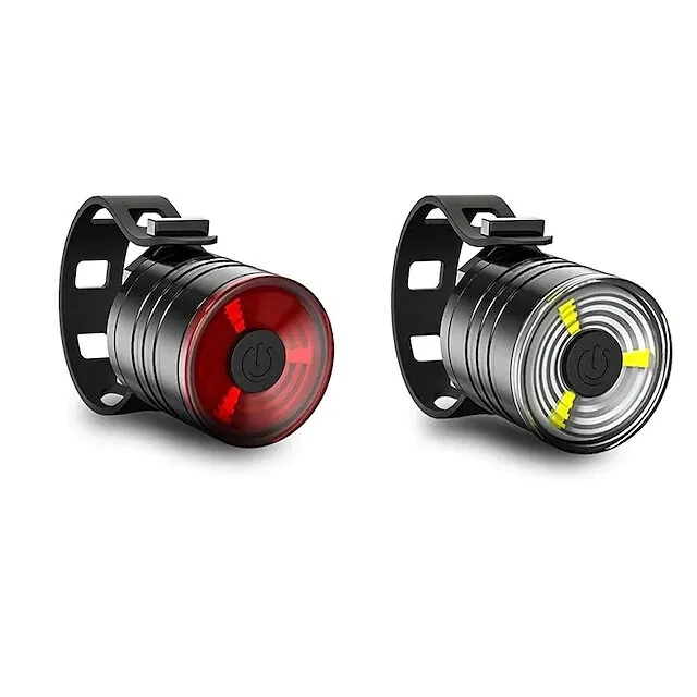 400lm LED Rear Bike Light Safety Tail Light Waterproof Professional  Natural White Bicycle Cycling Light Adjustable Button Battery For Camping Hiking Caving Everyday Use — Pricio
