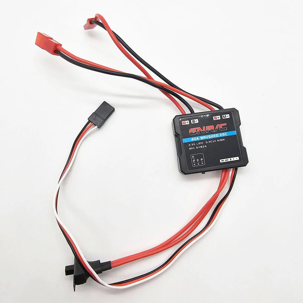 40A Brushed ESC GN-21 Climbing Double Version For MN86K MN86KS MN86 MN86S MN90 MN90K MN91 MN91K MN45 MN45K MN99 MN96 MN99S B14 B14K B16 B16K B24 B24K B36 B36K C14 C14K C24 C24K C34 C34K C-34KM C44KM RC Car Boat Parts — Pricio