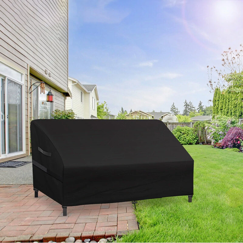 420D Nylon Oxford 3-seat Chair Cover Windproof Waterproof Anri-UV Chair Cover — view 4