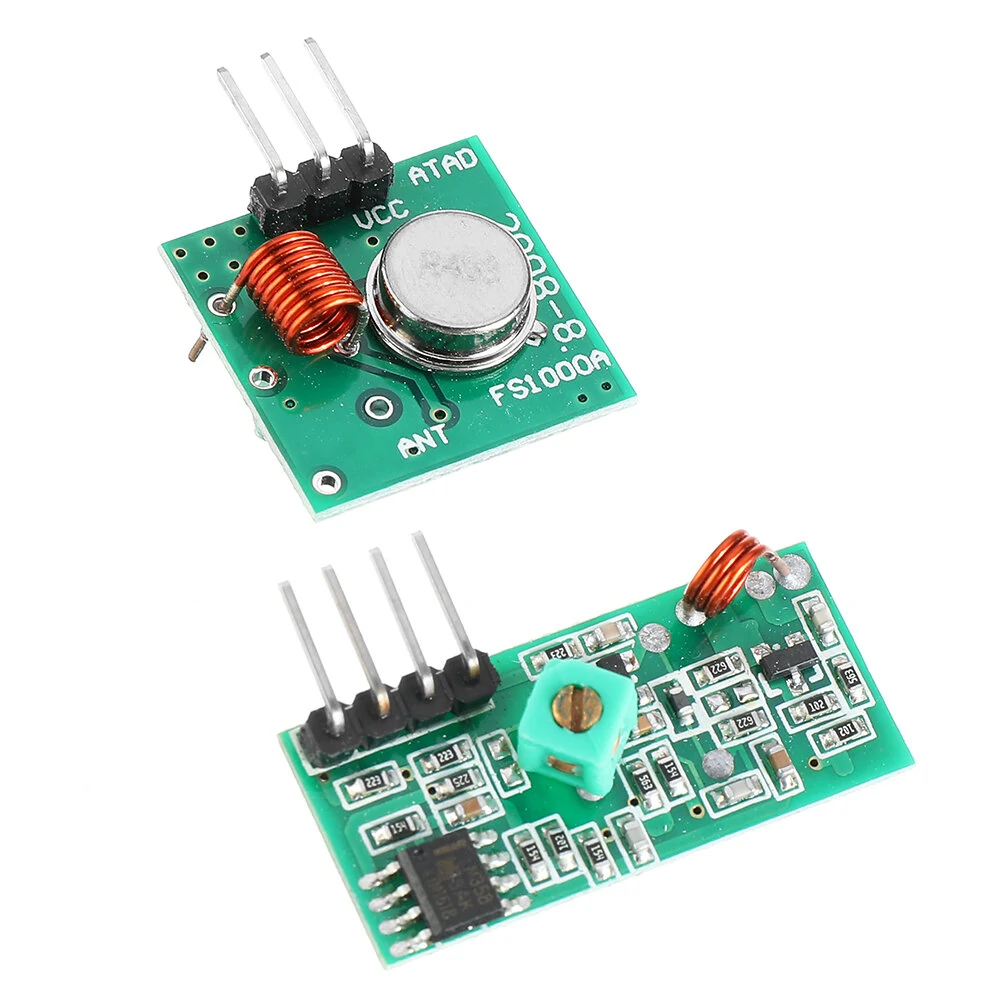 433Mhz RF Decoder Transmitter With Receiver Module Kit For ARM MCU Wireless Geekcreit for Arduino - products that work with official Arduino boards — view 10