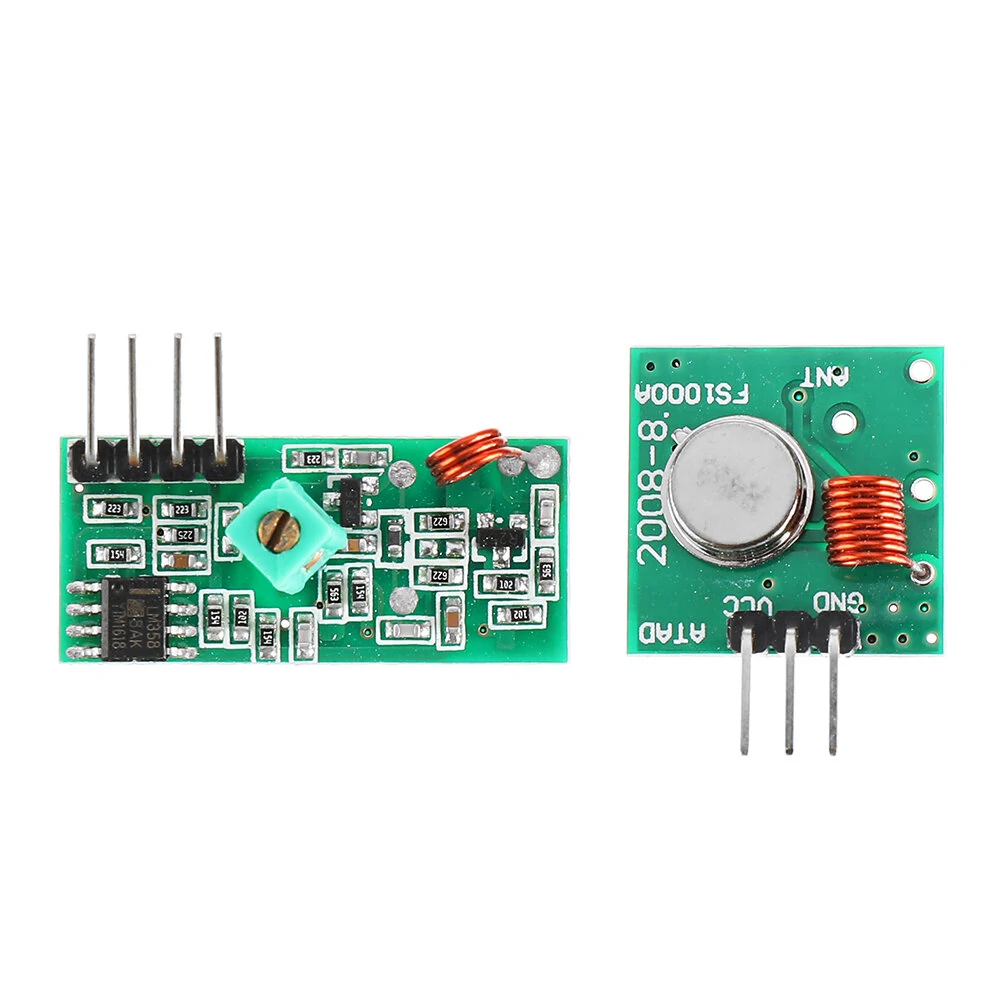 433Mhz RF Decoder Transmitter With Receiver Module Kit For ARM MCU Wireless Geekcreit for Arduino - products that work with official Arduino boards — view 11