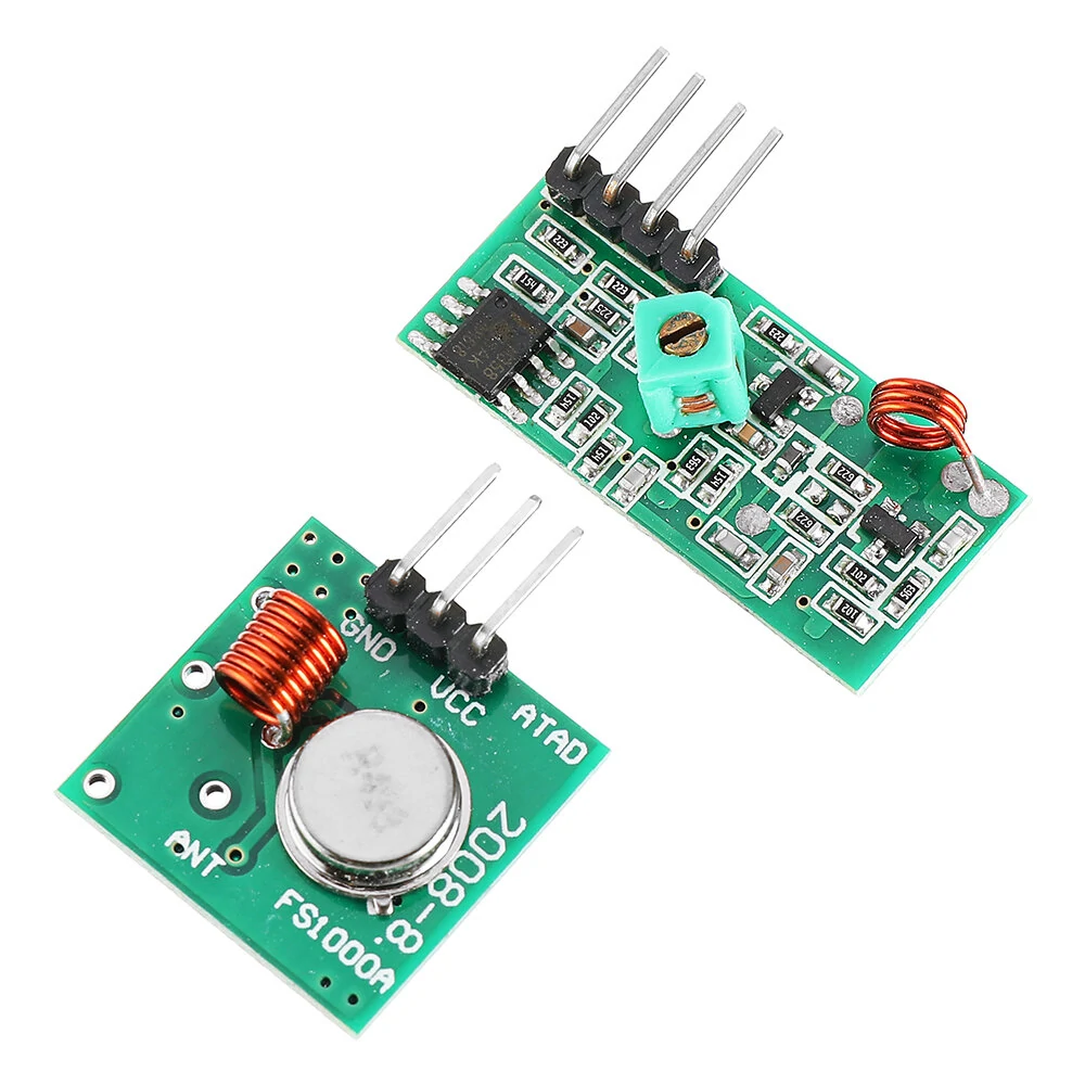 433Mhz RF Decoder Transmitter With Receiver Module Kit For ARM MCU Wireless Geekcreit for Arduino - products that work with official Arduino boards — view 2