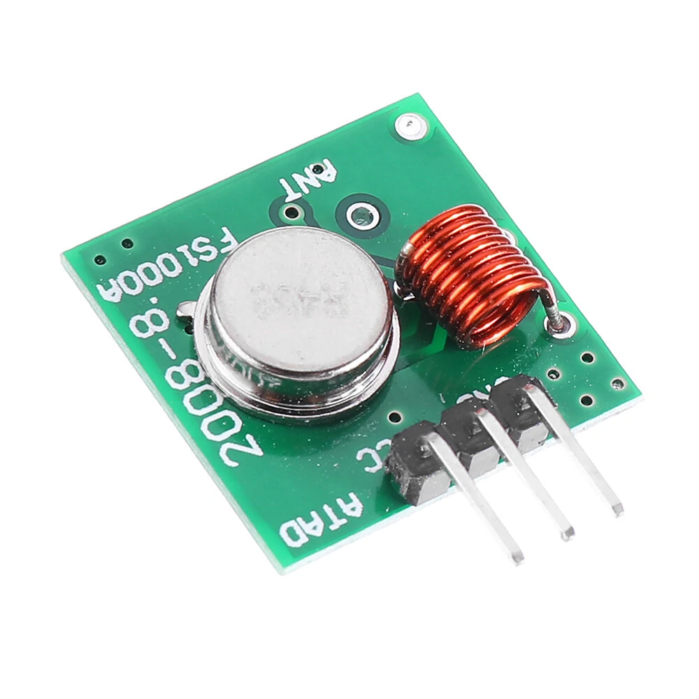 433Mhz RF Decoder Transmitter With Receiver Module Kit For ARM MCU Wireless Geekcreit for Arduino - products that work with official Arduino boards — view 4