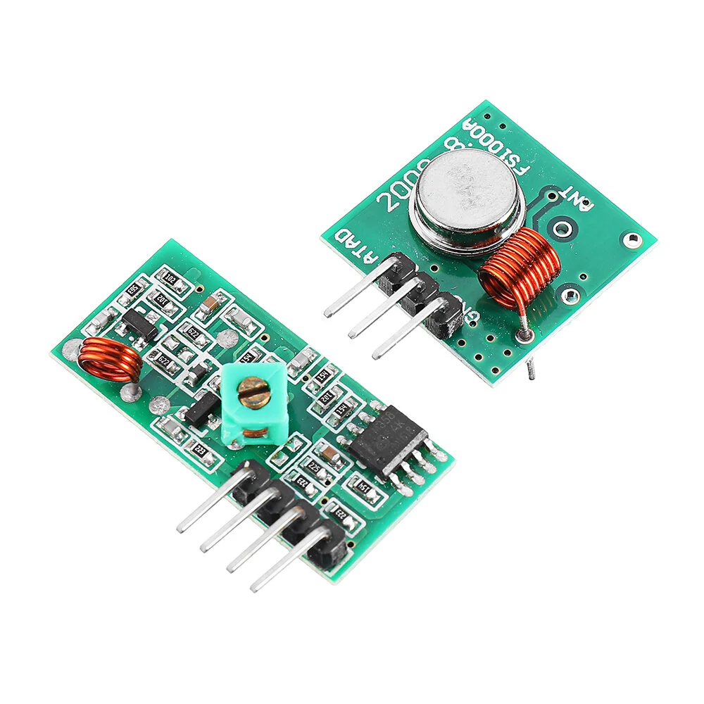 433Mhz RF Decoder Transmitter With Receiver Module Kit For ARM MCU Wireless Geekcreit for Arduino - products that work with official Arduino boards — view 7