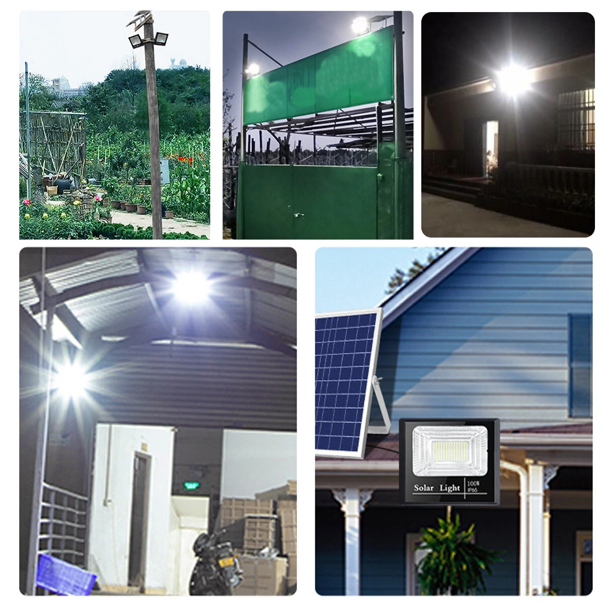 44/170LED Solar Wall Lights Outdoor Waterproof Infrared Garden Lamp Remote control waterproof timing induction light — view 11