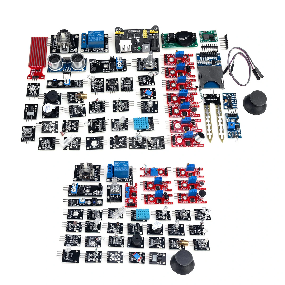 45 IN 1/37 IN 1 Sensor Module Starter Kits Set For Arduino Raspberry Pi Education Bag Package — view 2
