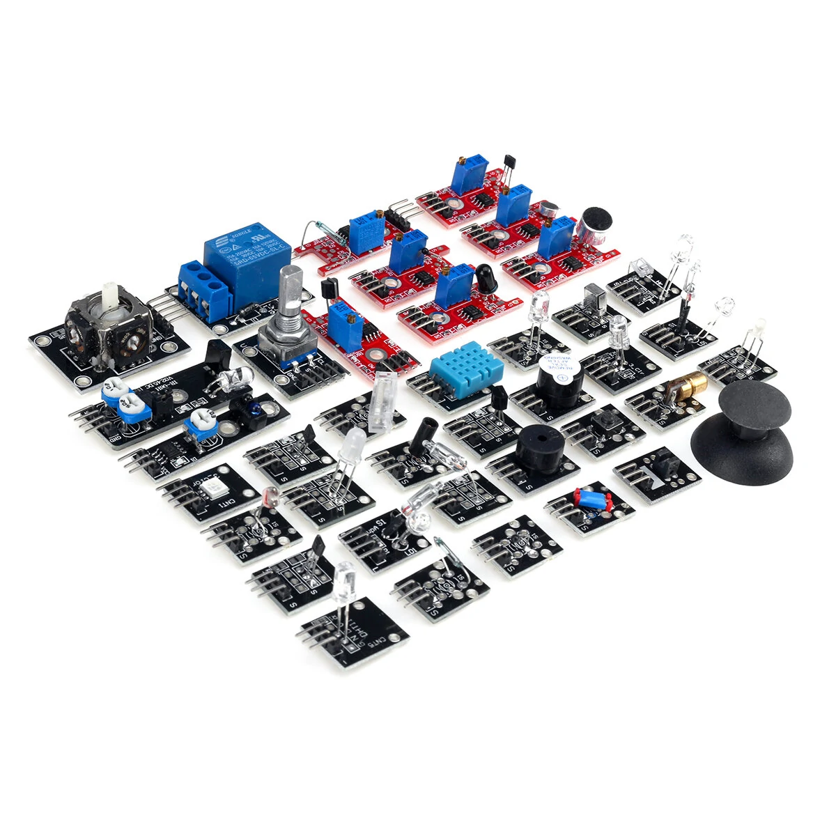 45 IN 1/37 IN 1 Sensor Module Starter Kits Set For Arduino Raspberry Pi Education Bag Package — view 6