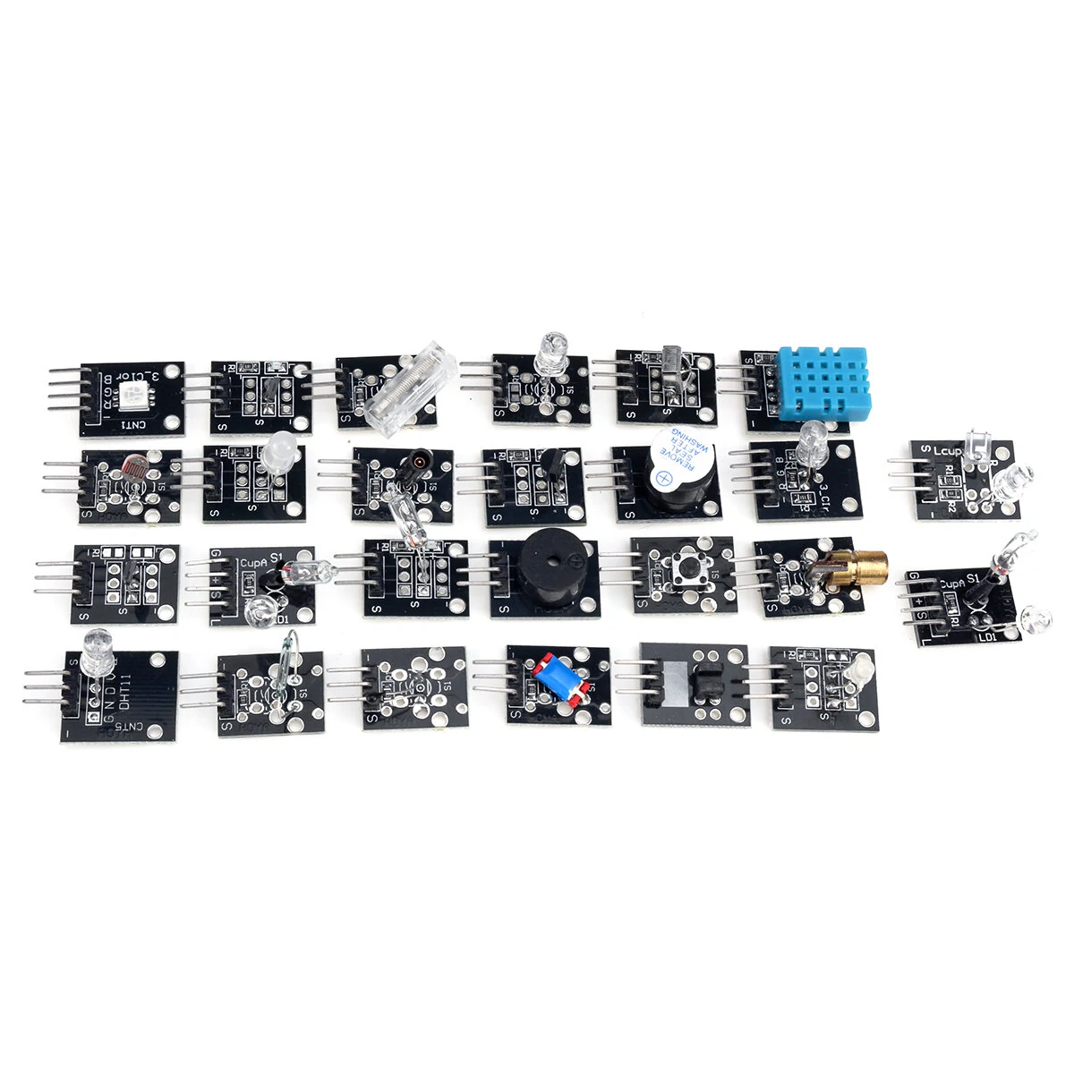 45 IN 1/37 IN 1 Sensor Module Starter Kits Set For Arduino Raspberry Pi Education Bag Package — view 7