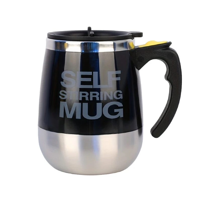 450ml Electric Self Stirring Magnetic Stainless Steel Coffee Mug Coffee Milk Mixing Cup Blender Lazy Smart Mixer Thermal Cup — view 9