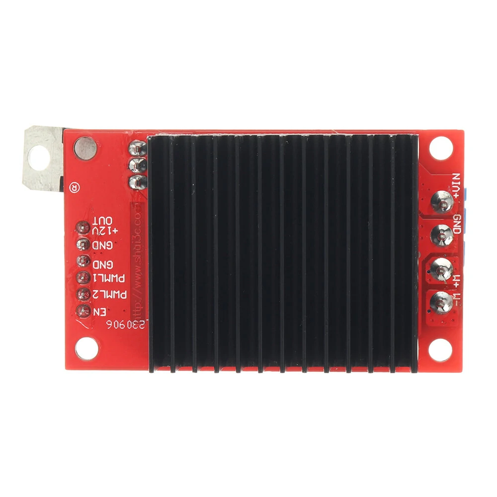 450W 20A H Bridge DC Motor Speed Controller Driver Module DC12-36V PWM Level Motor Control Switch Forward Reverse Brake — view 10