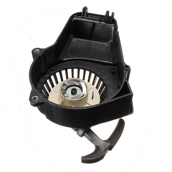 49cc Pull Starter Dirt Bike Mini Moto Mini Quad Hand Pull Start Black — view 5