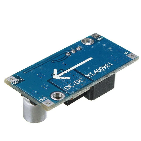 4A XL6009E1 Adjustable DC-DC Step Up Boost Converter Power Supply Module — view 4