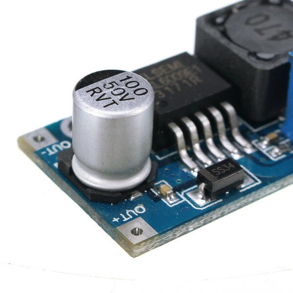 4A XL6009E1 Adjustable DC-DC Step Up Boost Converter Power Supply Module — view 7