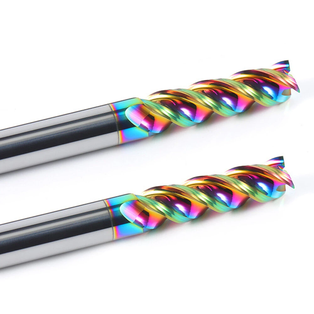 4mm 10mm Shank 3 Flutes Tungsten Carbide CNC Router Bit 4mm/10mm Cutting Diameter 12mm/24mm/30mm Cutting Length Milling Cutter End Mill — view 7