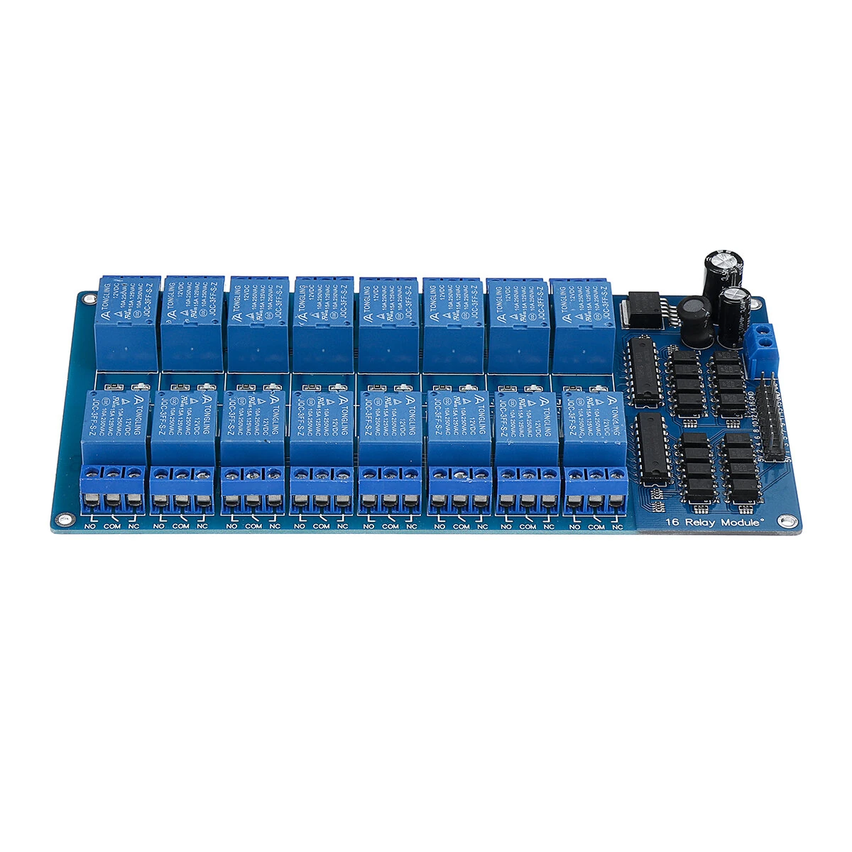 4Pcs 12V 16CH Channel Relay Module With Optocoupler For PIC AVR DSP ARM — view 8