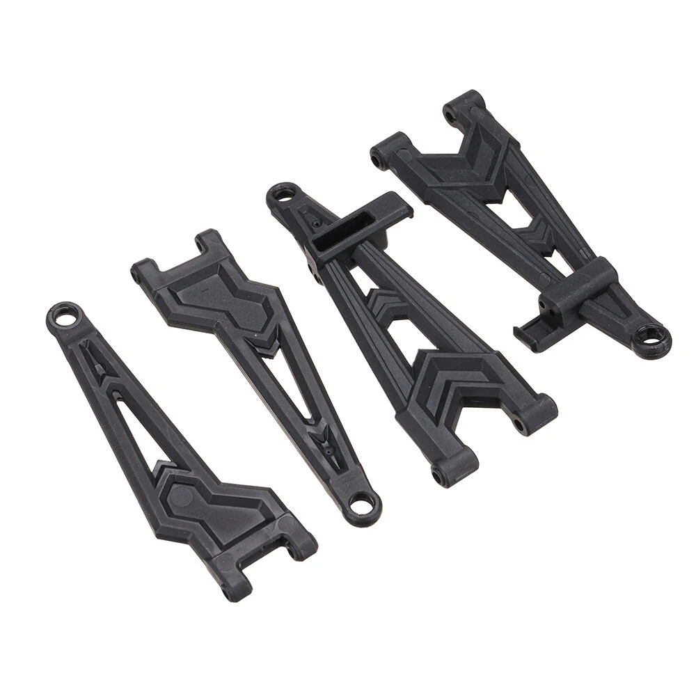 4PCS HBX 2996A 1/10 RC Car Parts Suspension Upper Lower Arm Left Right Front/Rear Vehicles Models Spare Accessories T2006T/T2007 — HBX