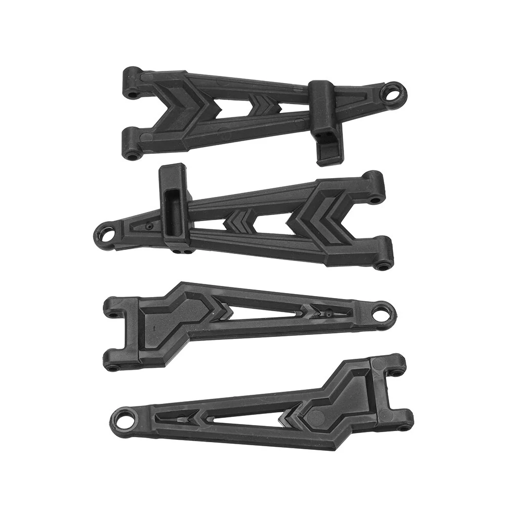 4PCS HBX 2996A 1/10 RC Car Parts Suspension Upper Lower Arm Left Right Front/Rear Vehicles Models Spare Accessories T2006T/T2007 — view 3