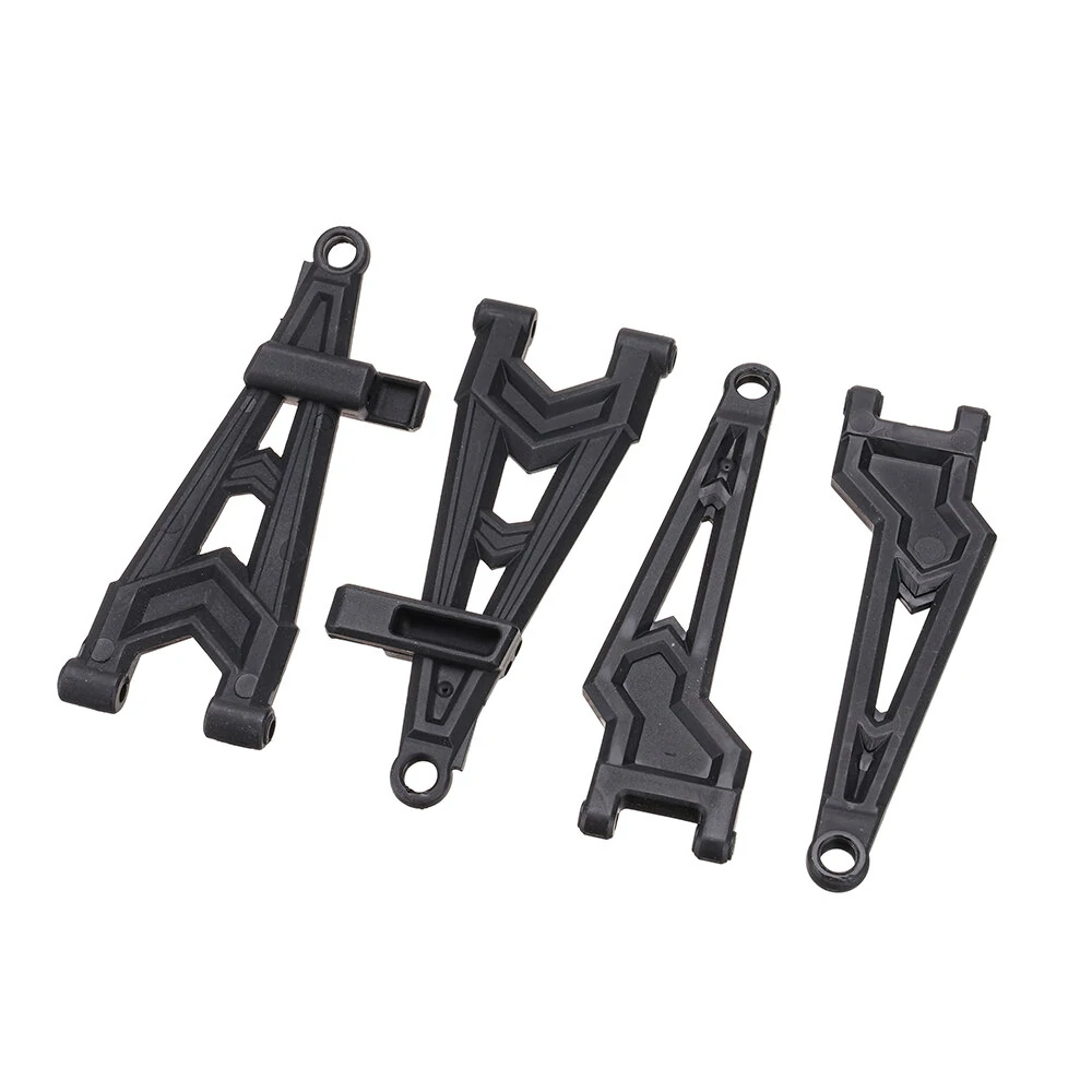 4PCS HBX 2996A 1/10 RC Car Parts Suspension Upper Lower Arm Left Right Front/Rear Vehicles Models Spare Accessories T2006T/T2007 — view 4