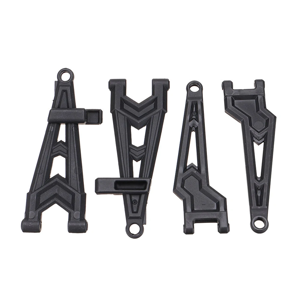 4PCS HBX 2996A 1/10 RC Car Parts Suspension Upper Lower Arm Left Right Front/Rear Vehicles Models Spare Accessories T2006T/T2007 — view 5