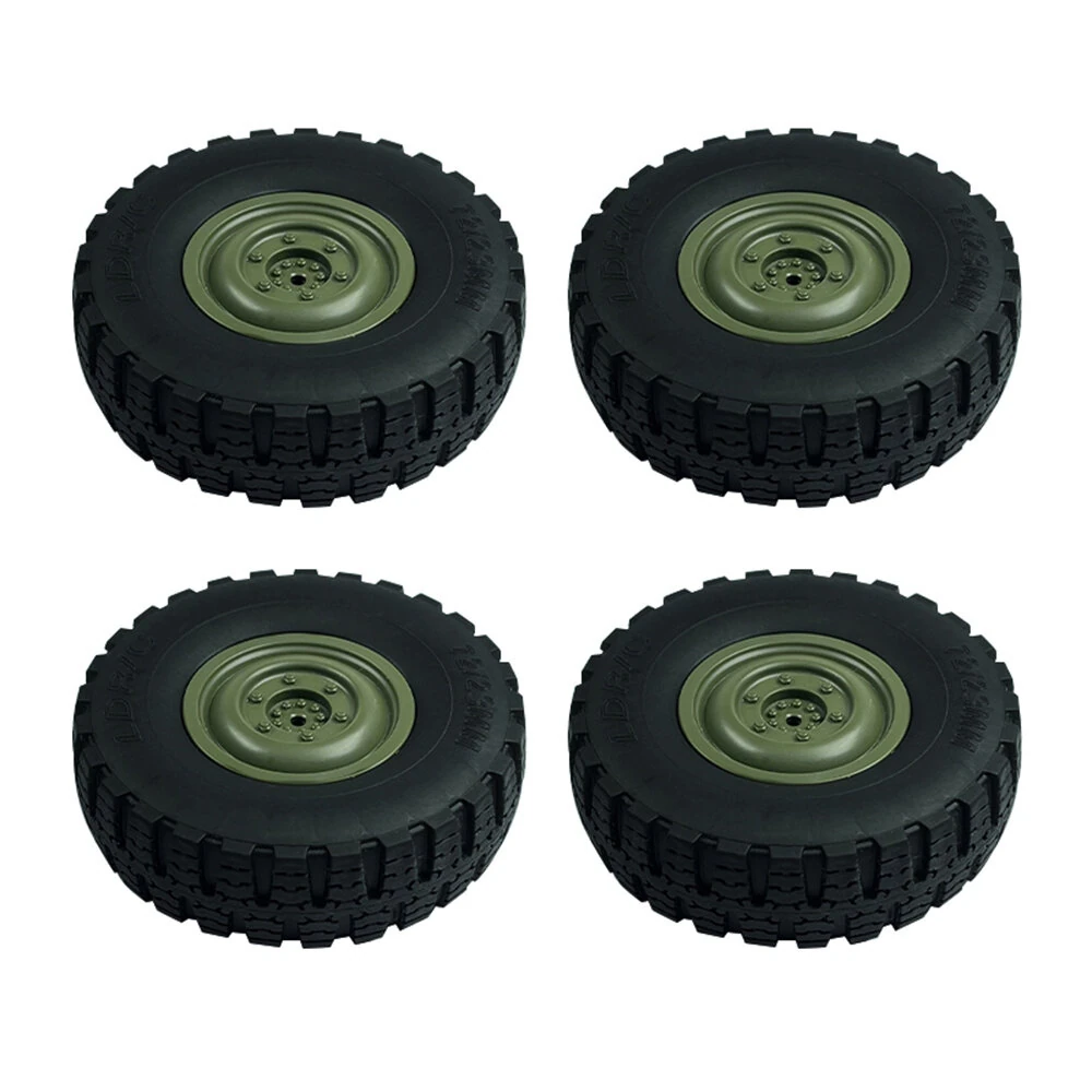 4PCS LDR/C LDP06 1/12 Unimog RC Car Spare Tires Wheels L0049G L0049Y Vehicles Models Parts Accessories — Pricio