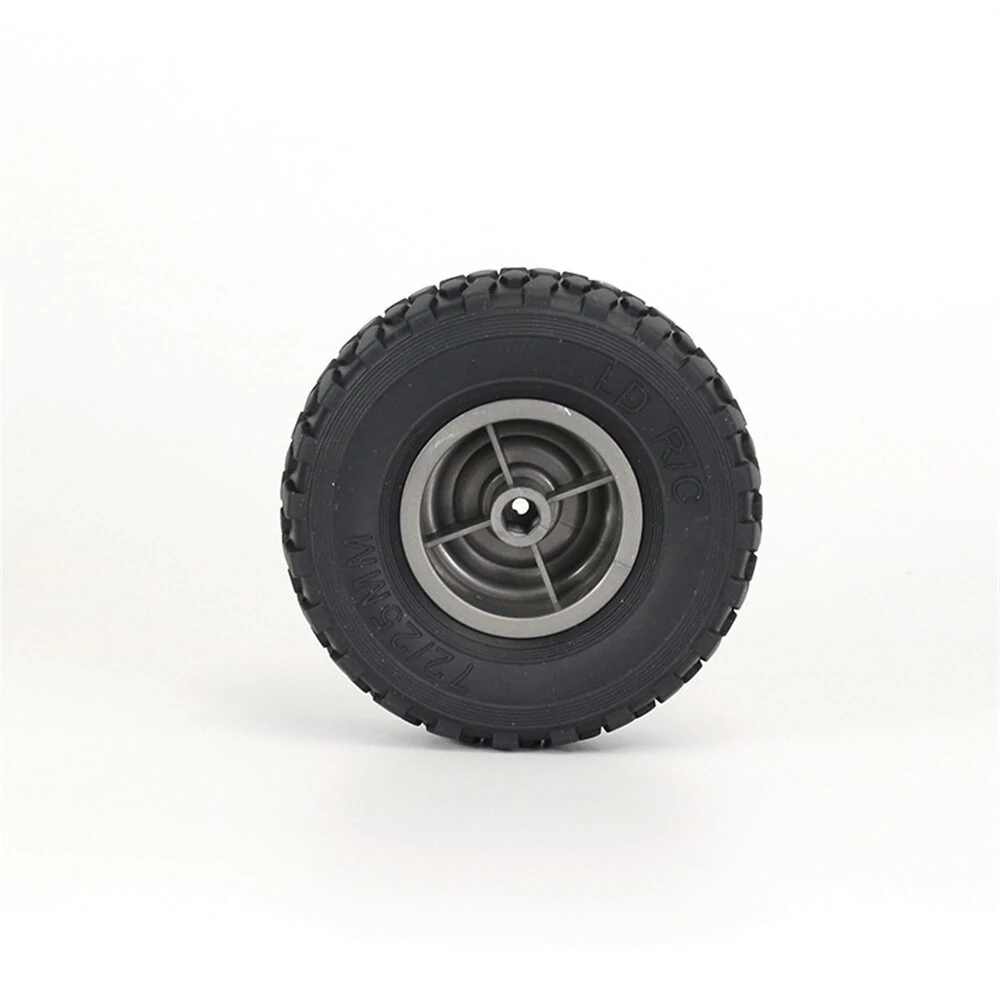 4PCS LDRC P06 1201 WPL C34 C44 MN D90 D99 1/12 1/16 RC Car Upgraded Soft Vacuum Tires Wheels Vehicles Models Spare Parts L0001 — view 3