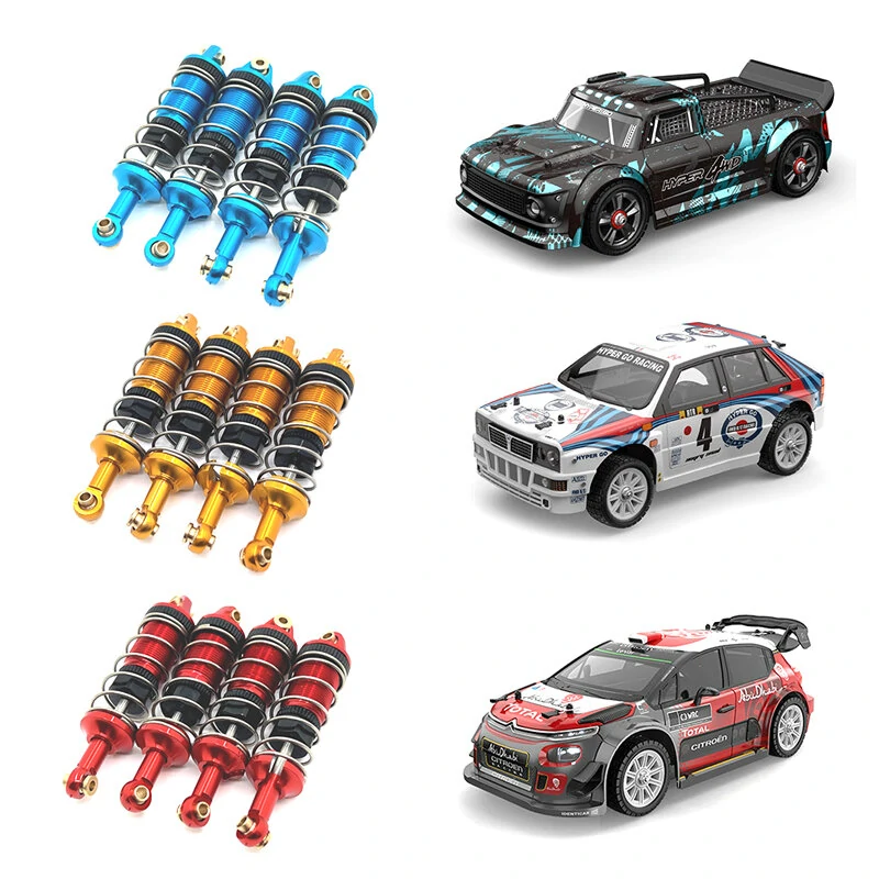 4pcs Metal Upgraded Oil Shock Absorber For MJX 1/14 14301 14302 14303 RC Car Parts — Pricio