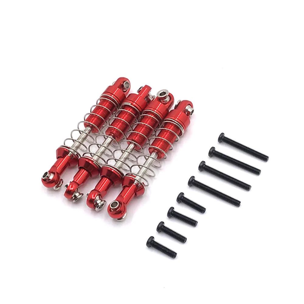 4PCS Metal Upgraded Shock Absorber For MN D90 D91 D96 MN98 99S WPL C14 C24 C34 RC Car Parts — Pricio