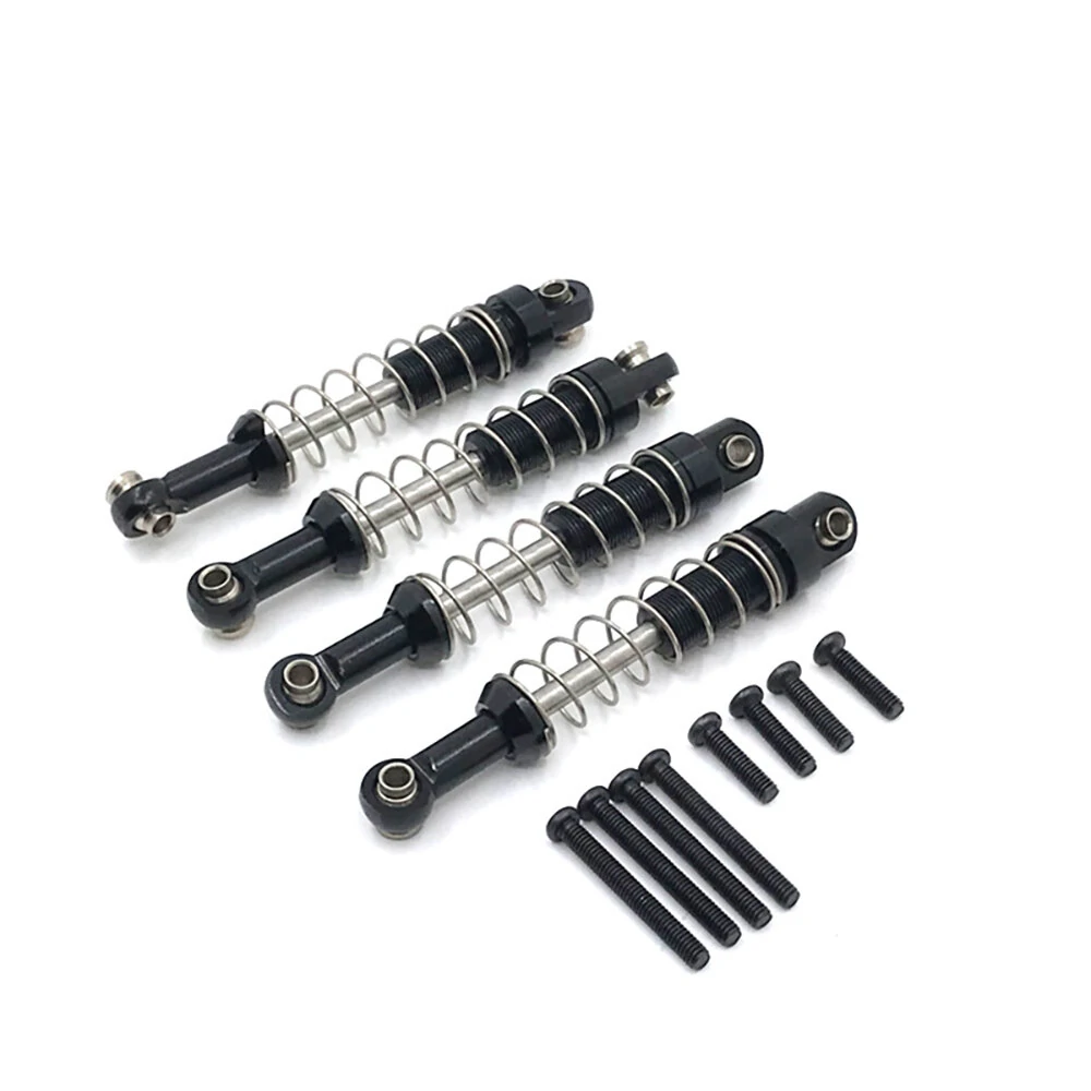 4PCS Metal Upgraded Shock Absorber For MN D90 D91 D96 MN98 99S WPL C14 C24 C34 RC Car Parts — view 3
