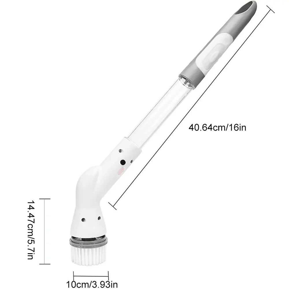 5-in-1 Multifunctional Electric Cleaning Brush Wireless Rotating Mop Up to 180 mins Cleaning for Kitchen Bathroom — view 10