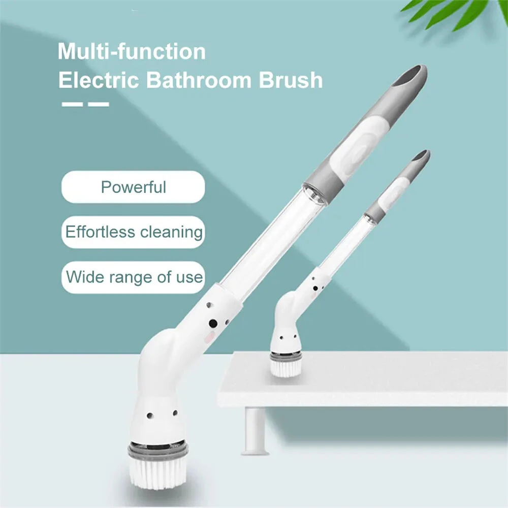 5-in-1 Multifunctional Electric Cleaning Brush Wireless Rotating Mop Up to 180 mins Cleaning for Kitchen Bathroom — view 4