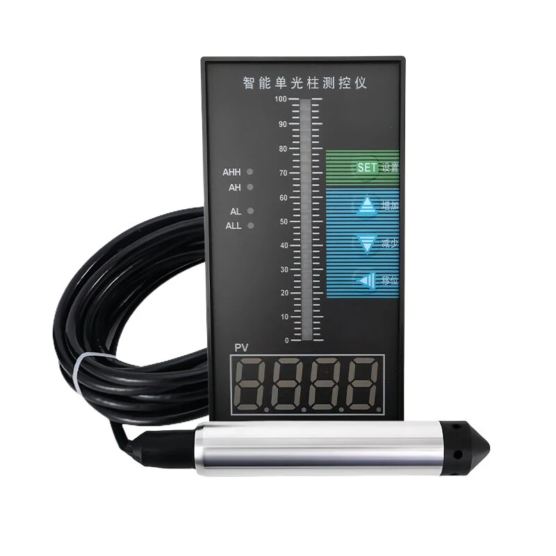 5-Meter Liquid Level Transmitter with IP65 Protection LED Display Anti-Clogging Design Quick Response Functionality Ideal for Deep Water Well Measurements — view 2