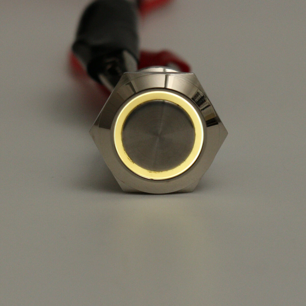 5 Pin 19mm LED Light Illuminated Push Button Latching Switch SPDT Waterproof — view 7