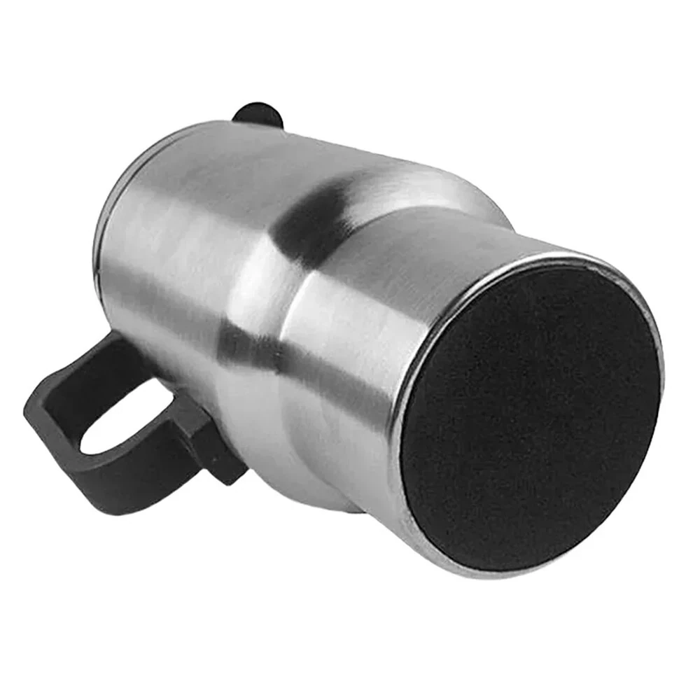 500ML 12V Car Heating Cup Insulated Water Cup Travel Mug Bottle Car Electric Kettle Car Heating Cup Stainless Steel Thermos Heating Water Bottle Car Kettle Thermos Water Tea Milk — view 9