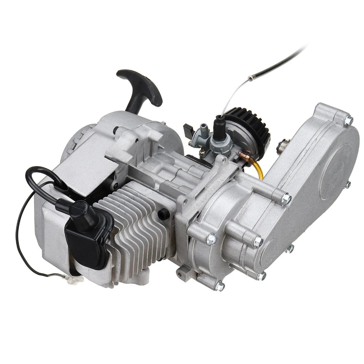 50CC 49CC Motorcycle Engine With Accelerator Handle For MINI DIRT BIKE Pull Star — view 4