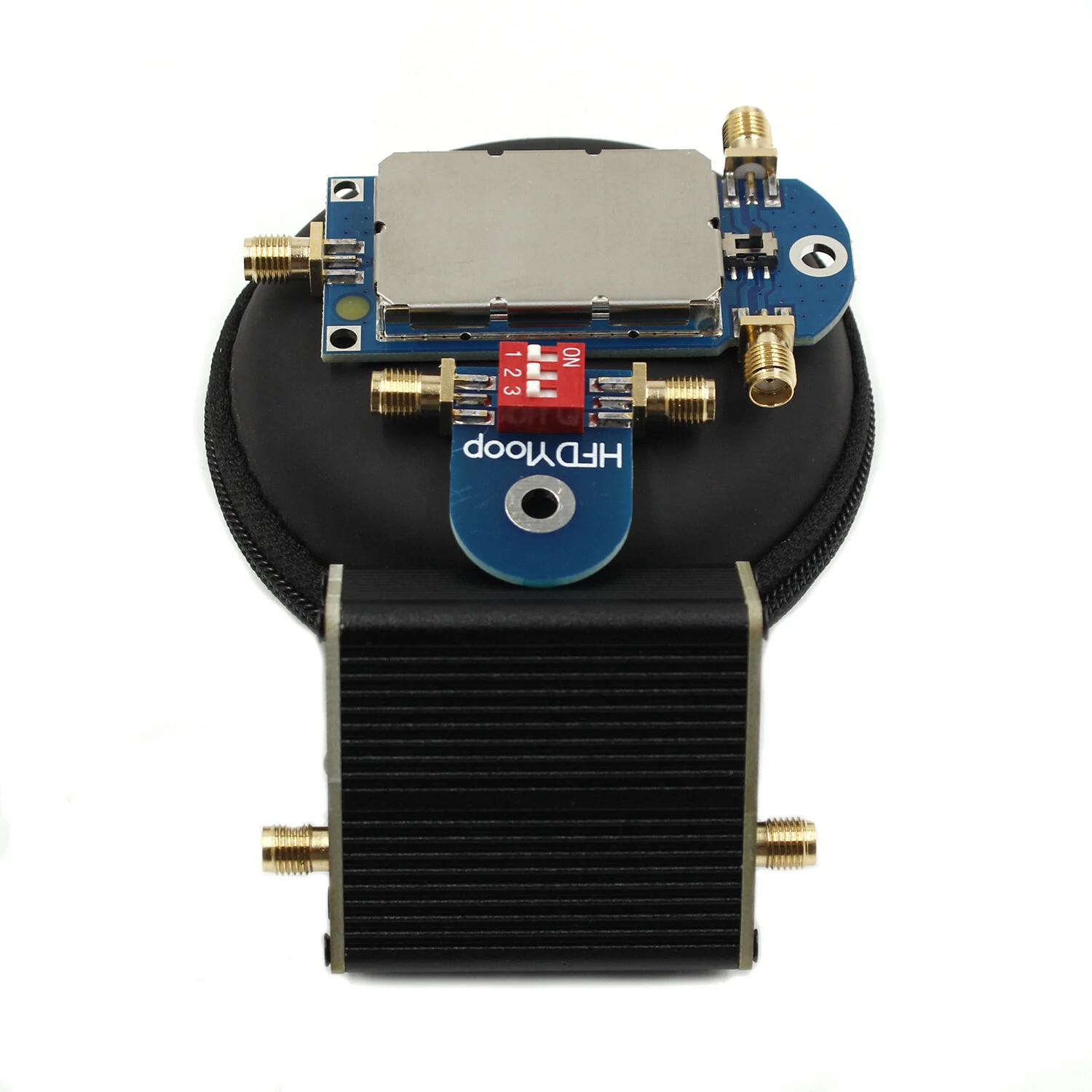 50K-500MHz Wideband Active Small Magnetic Loop Antenna LZ1AQ Amplifier HF AM FM VHF UHF SDR Receiver Radio — view 3