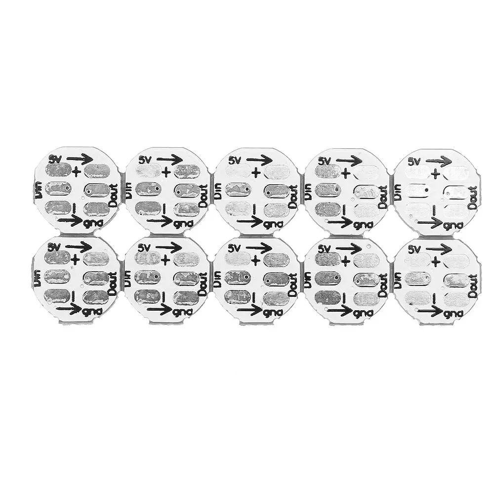 50Pcs Geekcreit® DC 5V 3MM x 10MM WS2812B SMD LED Board Built-in IC-WS2812 — view 4