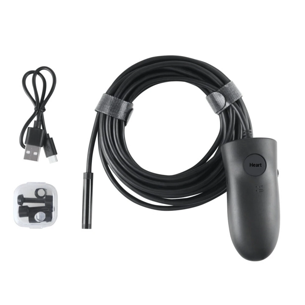 5.5mm Wireless WiFi Industrial Endoscope 5-megapixel HD Camera IP68 waterproof for Automotive Repair Pipe Inspection — Pricio