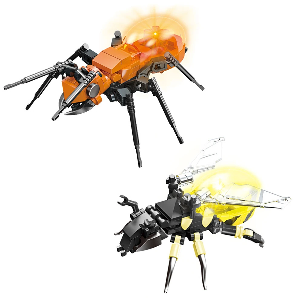 59200-59211 58230 58231 58238 58239 Insect Model Building Block Assembly Kit Kid Christmas Gift — view 4