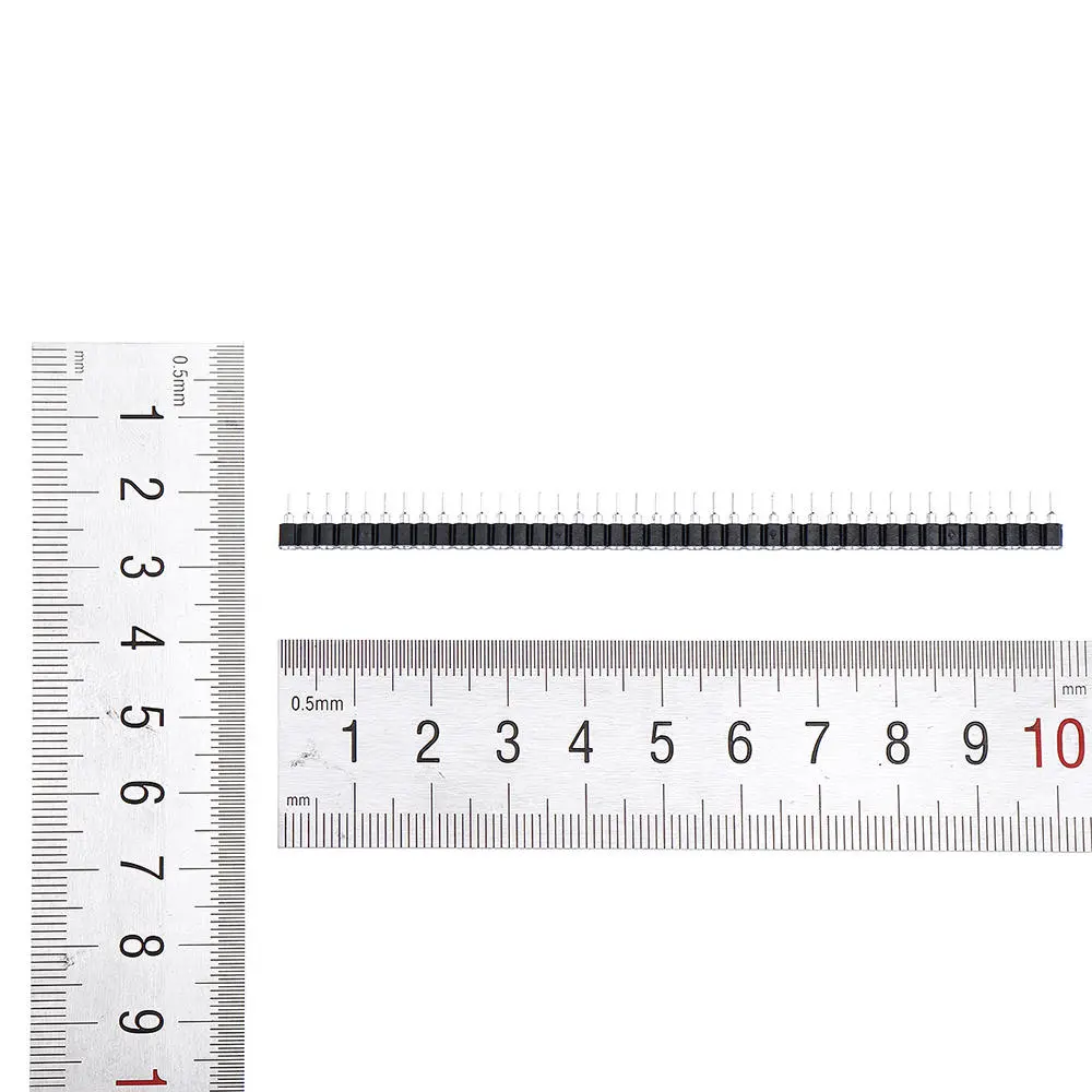 5pcs 40Pin Single Row 2.54mm Round Female Header Pin — view 5