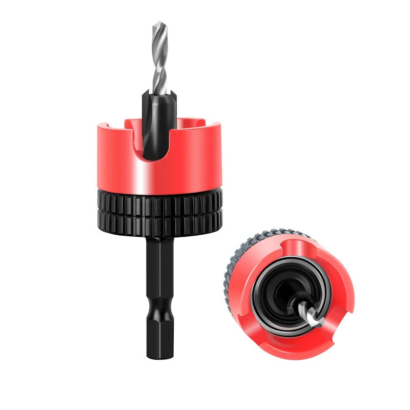 5PCS Countersink Drill Bit Set High Quality Steel Adjustable Depth Stop Hex Shank Varied Sizes 2.8 to 4x8mm Woodworking Tools — view 3