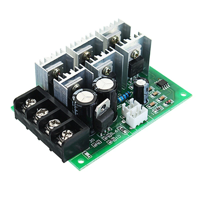 5Pcs DC 9-55V 40A 2000W PWM DC Motor Pump Speed Regulator High Power Speed Controller 9V 12V 24V 36V 48V — view 7