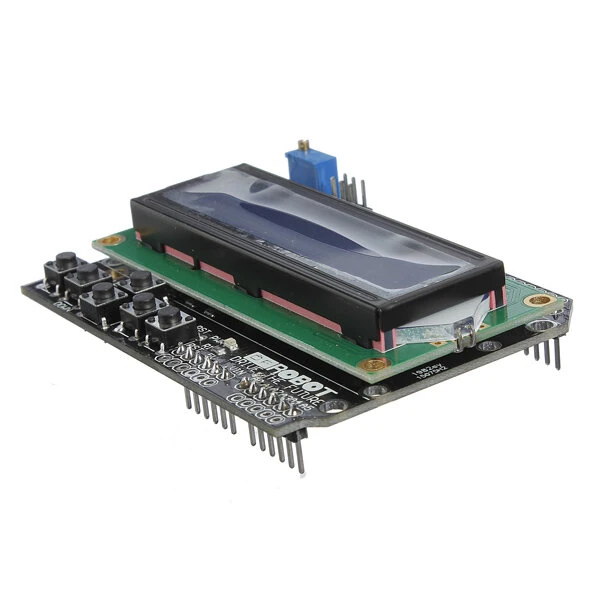 5Pcs Keypad Shield Blue Backlight For Robot LCD 1602 LCD1602 Display Module Input Output Expansion Board — view 9