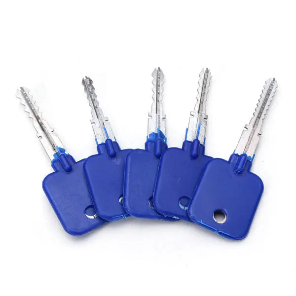 5pcs Lock Repairing Tools Locksmith Try-Out Keys Set for Cross Lock — Pricio