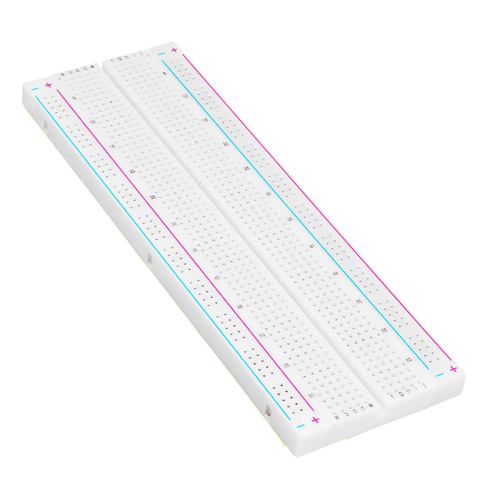 5Pcs MB102 Test Developer DIY 830 Hole Solderless PCB Breadboard — view 7