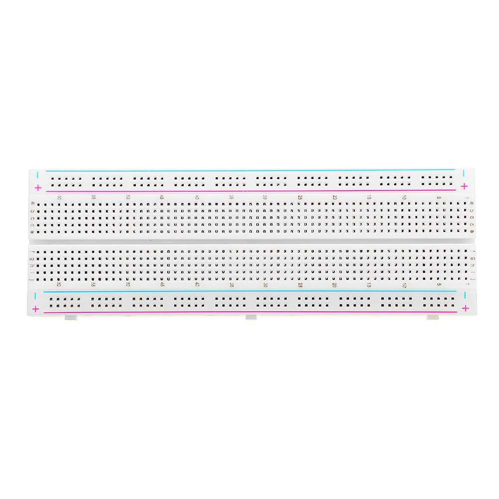 5Pcs MB102 Test Developer DIY 830 Hole Solderless PCB Breadboard — view 8